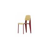Vitra Standard Chair, Vælg farve Japanese Red, Materiale Natural Oak