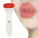pc Lip Plumper Device Electric Silicone Lip Enhancer Lip Pump Beauty Lip Plumper For Full Lips Lip Plumper Device Lip Pump Tool - White - one-size