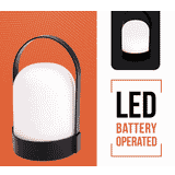 Premium Portabel LED Lampe - Perfekt til terrassen!