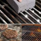 SHEIN 1pc Heat Resistant Grill Brick For Cleaning Outdoor Bbq Grills, Stone Cooking Tools