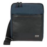 Monza Shoulder Bag L Navy Blue / Black