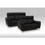Dallas 3+2 pers. sofa med el-recliner - Læder