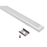 Topmet Surface 10 LED profil - Hvid med hvid front, 2 meter