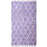 Rice Cotton Carpet - Lavender 120 x 200 cm