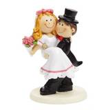Bryllupspar figur - ca. 9 cm