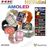 HK9 mini Smart Watch 1.75 inch Smartur Bluetooth EKG PPG Skridtæller Samtalepåmindelse Kompatibel med Android iOS børn Dame Lang Standby Handsfree opkald Vandtæt IP68 36mm urkasse Lightinthebox