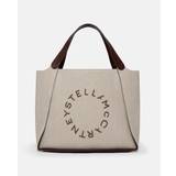 Stella McCartney - Logo Large Tote Bag, Woman, Birch white