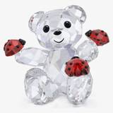 Swarovski Kris Bear Good Luck Bear And Ladybirds Ornament 5675983