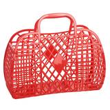 Håndtaske L Retro Basket - Rød