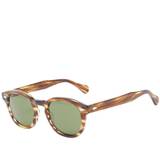 Moscot Men's Lemtosh Sunglasses Bamboo/Calibar Green