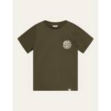 Globe T-Shirt Kids - Olive Night/Ivory - 122/128