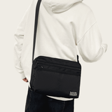 SHEIN Men American Style Back-To-School Japanese Harajuku Workwear Personality Casual Crossbody Bag Unisex Nylon Simple Solid Color All-Match Trendy Handhel