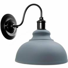 Grå Farve Moderne Retro Væglampe Lommelygte Edison Metal Lampe Vintage Industrielt Loft Design