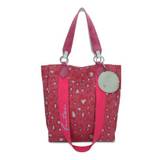 Canvas Izzy02 Tote Bag Leo Pink