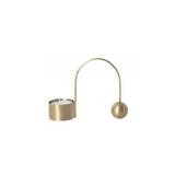 Ferm Living Balance Tealight Holder, Vælg farve Brass