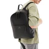 Armani Exchange - Sort rygsæk i imiteret læder med logo