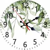SHEIN 1PC5D Beautiful And Stylish Tin Iron Round Wall Clock, Waterproof And Scratch-Resistant Dial, Quartz Analog Silent Desk Clock, Perfect For Home, Offic
