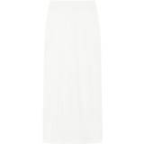 Grunt Musti Rib Skirt Str XS/8Y - Nederdele hos Magasin - White