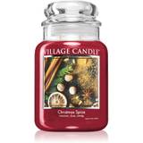 Village Candle Christmas Spice duftlys (Glass Lid) 602 g