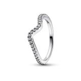 Sparkling Wave Sterling Sølv Ring fra Pandora 192539C01
