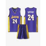 Lakers Kobe Bryant No.24 Boys 2-Piece Men's Basketball Jersey