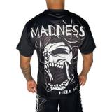 Madness Skull T-Shirt BlackNWhite by BSAT