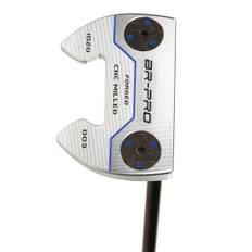 Benross Silver BR-PRO Milled Mallet Right Hand Golf Putter, Size: 34" | American Golf