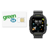 Smartwatch til Børn D75 med GPS, Vandafvisning & Greentel Simkort til Jagtkamera og Smartwatch