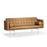 DUX Ritzy 3 Pers. Sofa L: 210 cm - Chrome/Naturale Camel