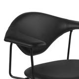 GUBI | Masculo Meeting Chair– Fully Upholstered - Annet Crib5, Nevotex (Black, Standard)
