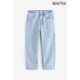 Benetton Girls Light Blue Denim Jeans