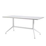 HAY AAT10 Table 180x90 cm - White Powder Coated Aluminium/White Laminate