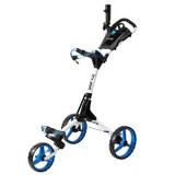 Cube Golf Push Trolley - White/Blue + FREE Gift Pack