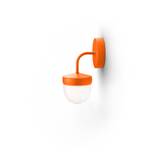 Noon Pan væglampe frostet 10 cm Orange