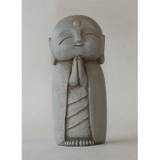 Japansk Jizo 12,5 cm grå - Buddha statuer generelt - GodKarmaShop