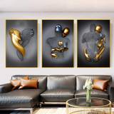 1pc Romantic Golden Silvery Line Lover Metal Sculpture Wall Art - Perfect For Living Room And Bedroom Decor - Printable Poster And Painting - Home Decorative Art, No Frame