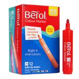 Berol Colour Marker Bullet Tip 2.0 mm 12 set