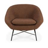Ethnicraft - Barrow Lounge Chair - Copper