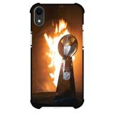 NFL Super Bowl 2024 Phone Case For iPhone Samsung Galaxy Pixel OnePlus Vivo Xiaomi Asus Sony Motorola Nokia - Super Bowl Burning Frame Trophy