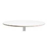 HAY AAT20 Table Ø: 80xH: 105 cm - White Powder Coated Aluminium/White Laminate