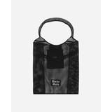Speak Easy Mesh Packable Tote Bag (Type-2) Black - ONE SIZE / Black