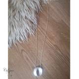 Oval Silver Nicklace
