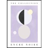 Encre Noire No1 Plakat (21x30 cm) - Grafisk
