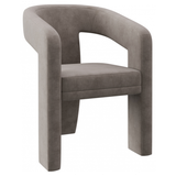 Apex spisebordsstol i tekstil H81,5 cm - Gråbrun
