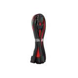 CableMod Pro ModMesh 12VHPWR to 3x PCI-e Cable - 45cm Black and Red - Fjernlager, 6-7 dages levering