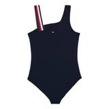 Tommy Hilfiger Underwear Badedragt mørkeblå / rød / hvid - 158 - mørkeblå / rød / hvid