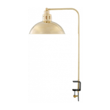 Paris Bordlampe med klemme H70 cm 1 x E27 - Poleret messing