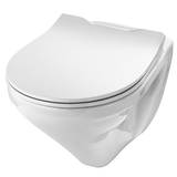 Pressalit Projecta Solid Pro toiletsæde /m soft close - Hvid