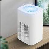 pc Small USB Portable Air Purifier Circulation System To Remove Odors Suitable For Use In The Car And At Home - White
