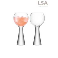 LSA International Set of 2 Clear LSA International Moya Balloon Glasses